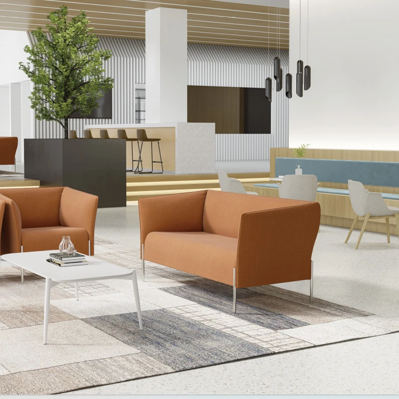 

# Smooth Elegant Modern Modular Leather Sofa Set For Home Office