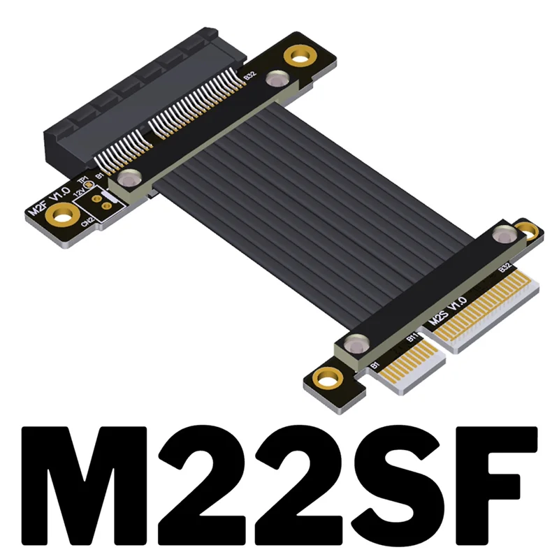 CS-PCI-E X4 a X4 Cable de extensión PCI Express Riser Cable extensor convertidor adaptador compatible con tarjeta de red SSD tarjeta USB 10CM