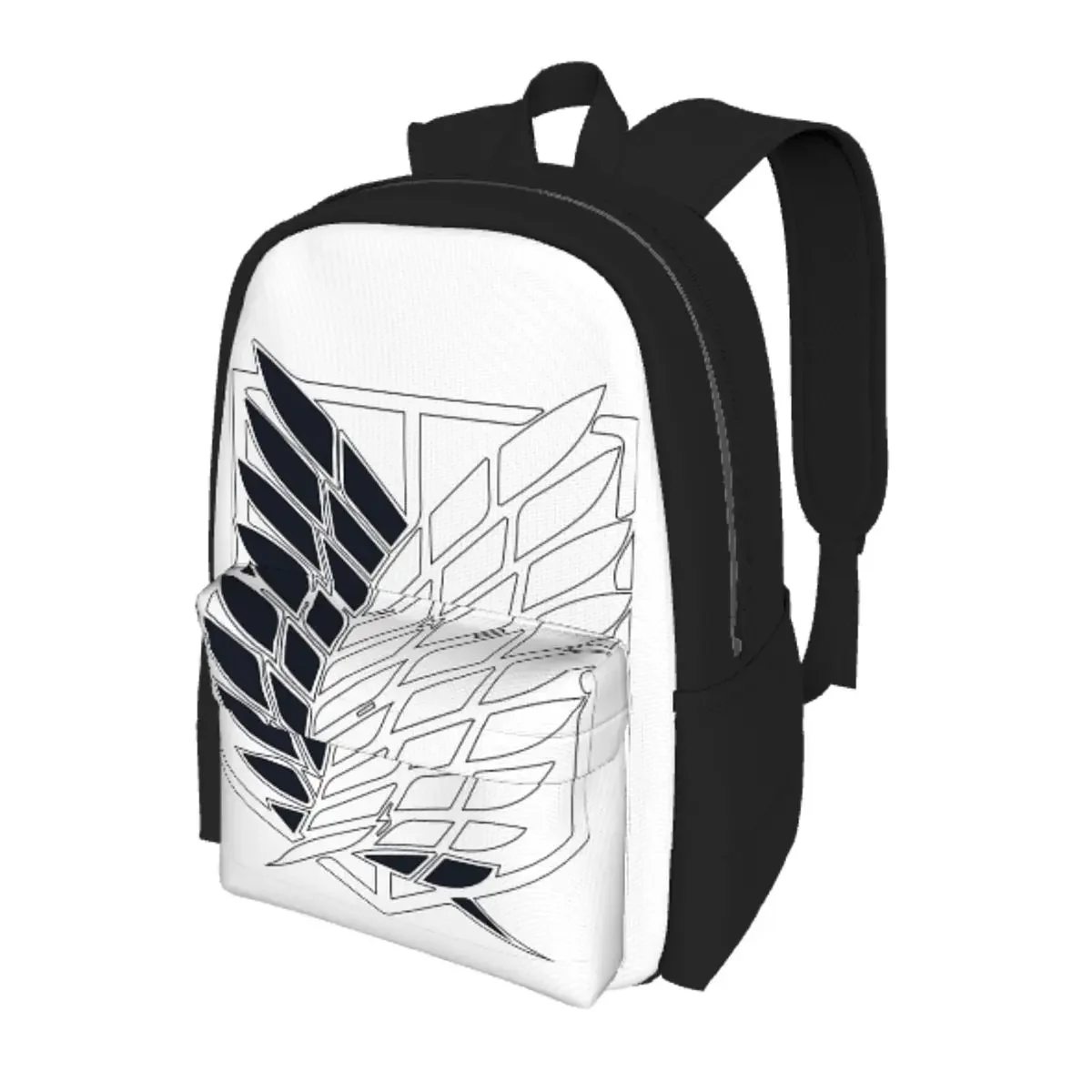 Attack On Titan Student Backpack School Bag Hiking Travel Daypack for Boys Girls Bookbag Shoulder Bags