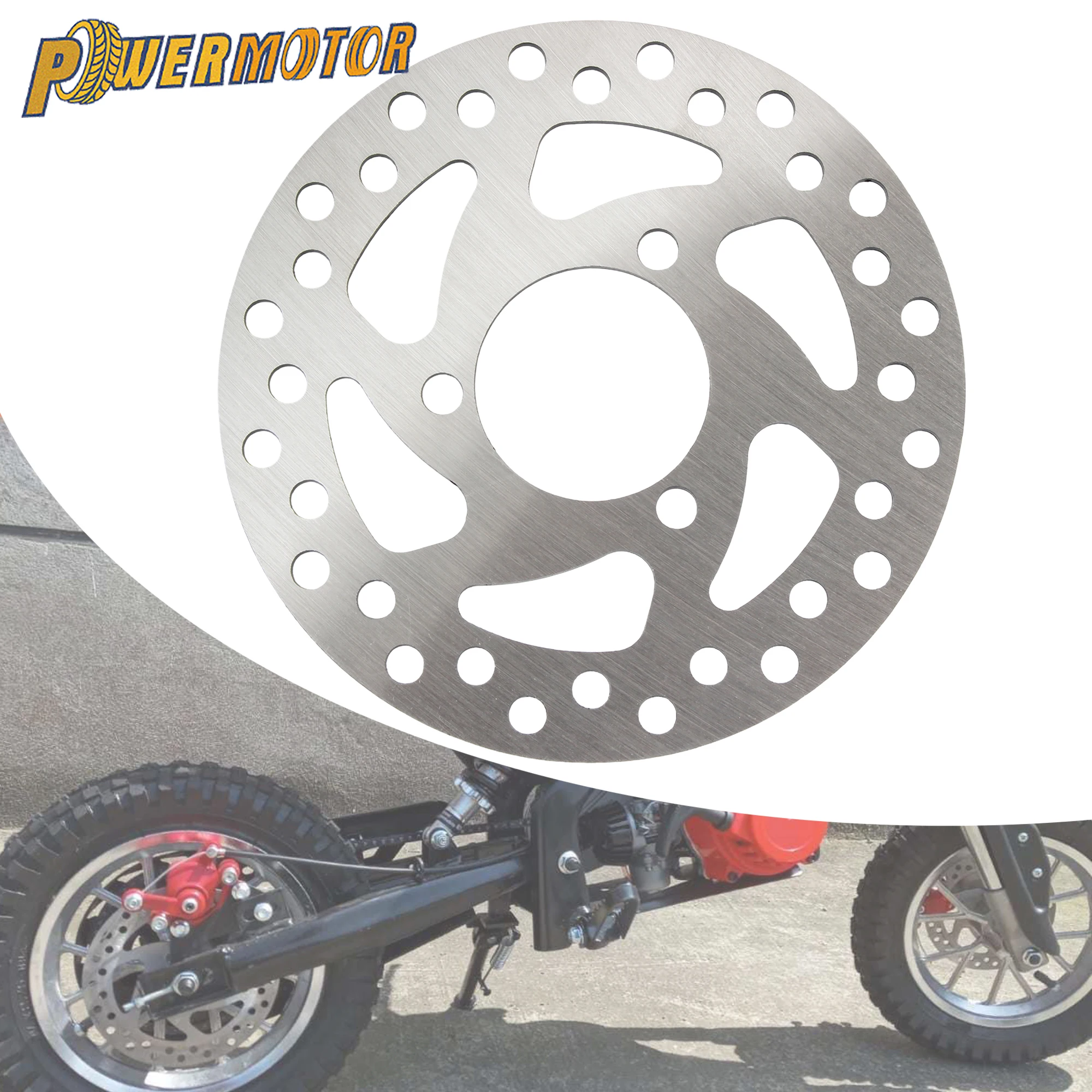 

Motorcycle Disc Brake Rotor 120mm/140mm 6 Hole For 47cc 49cc 2 Stroke Electric Scooter DirtBike Friction Plate Replacement Parts