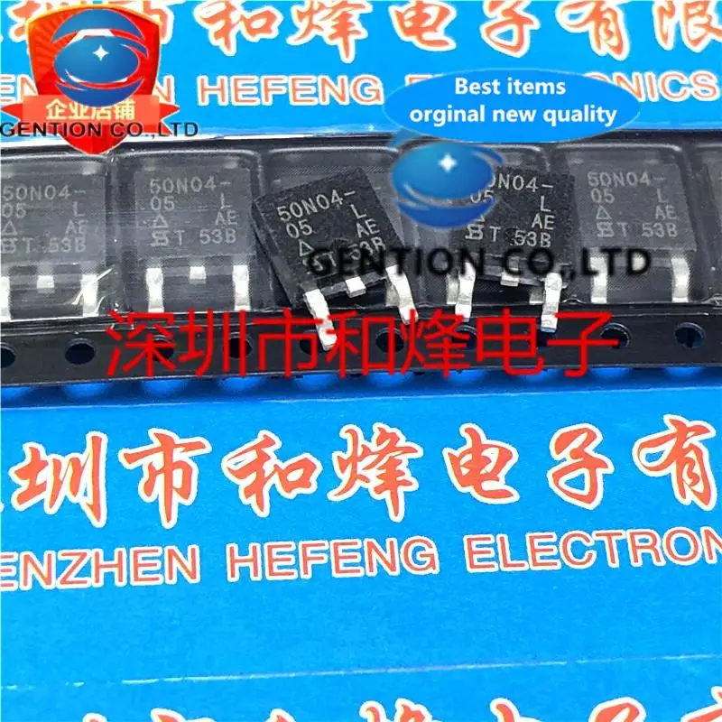 10PCS 50N04-05L SUD50N04-05L TO-252 N 채널 40V 50A sotck 100% 신규 및 원본