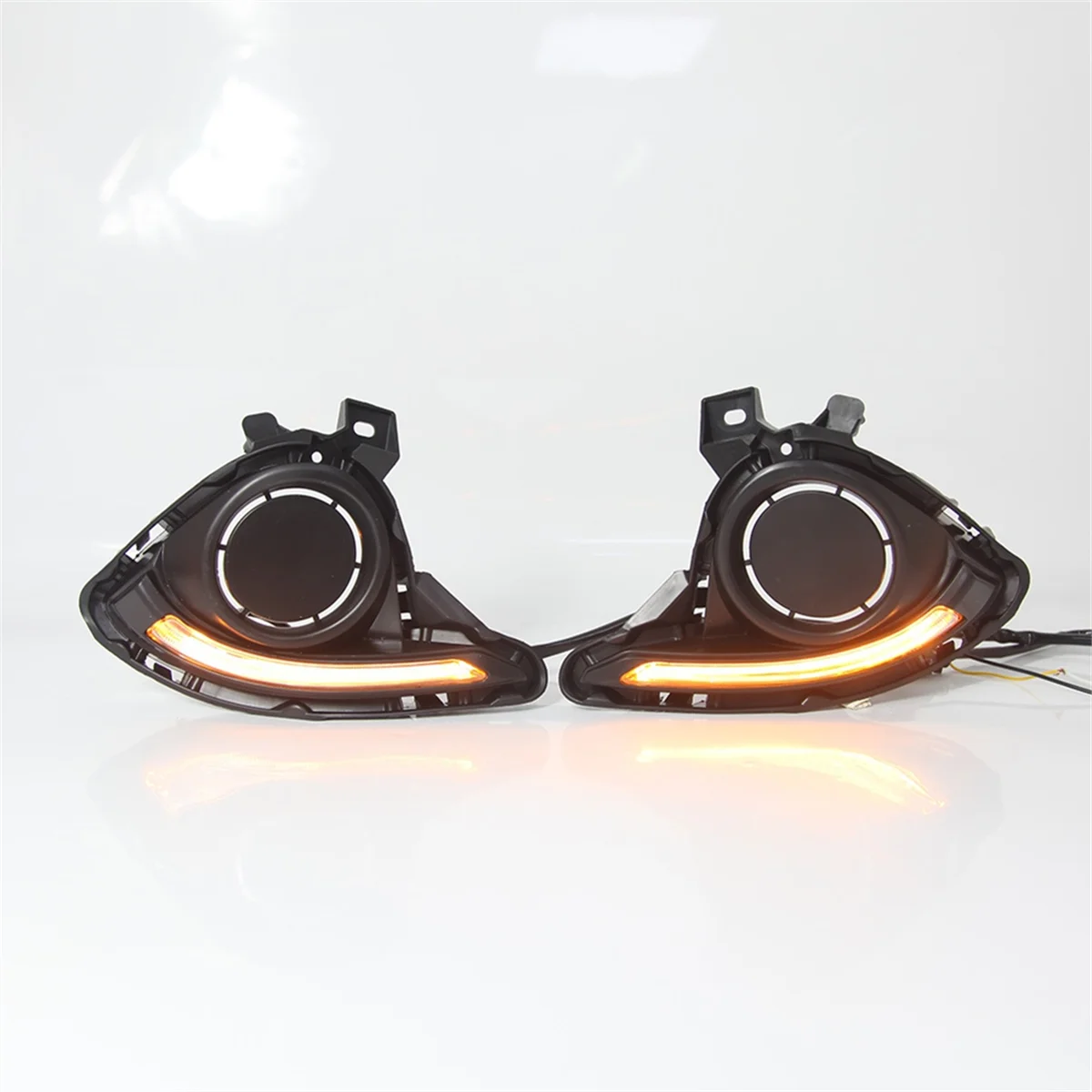 NEW_LED Daytime Running Lights for Mazda 2 Mazda2 Demio 2015 2016 2017