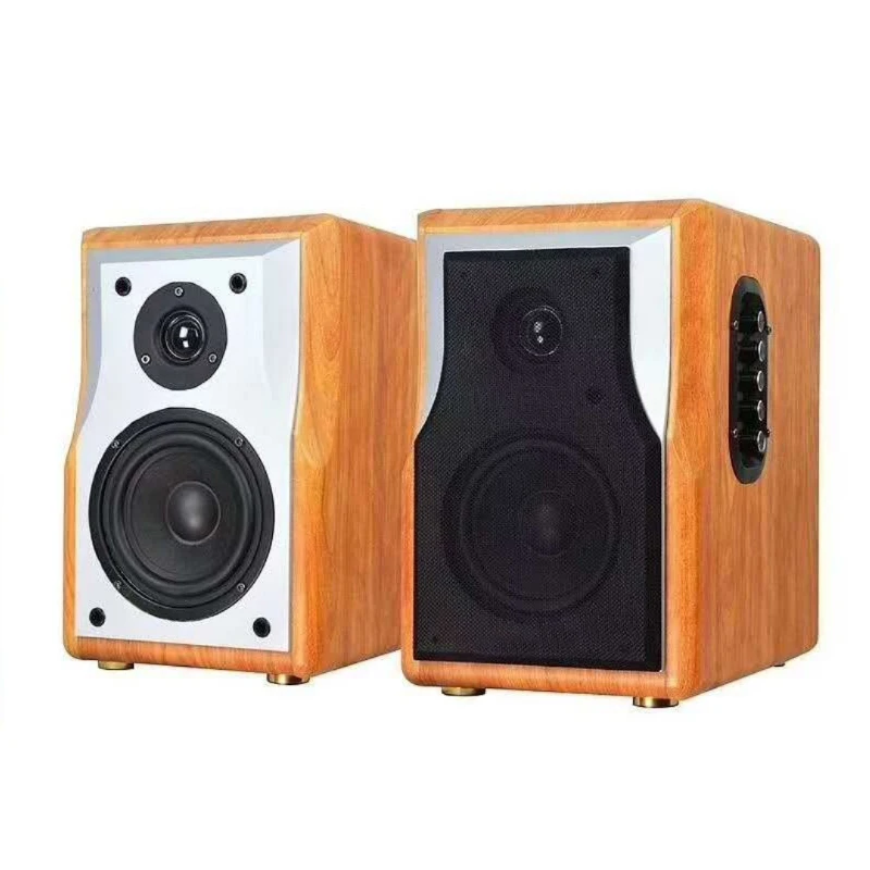 Vofull 100W Bookshelf Speakers Monitor Passive Audio Music Sound Amplifiers Speaker Home Theatre System