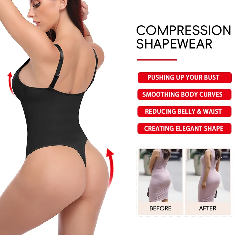 Mulheres emagrecimento corpo inteiro shaper sexy sutiã embutido shaperwear espartilho controle de barriga bodysuit tanga cintura trainer camisolas topos