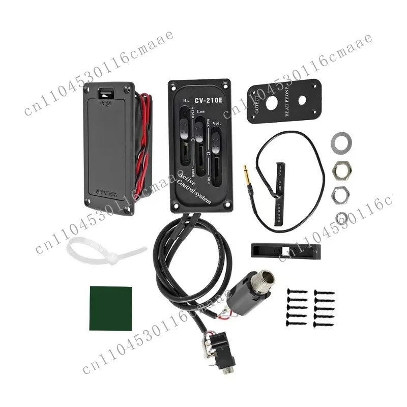 Electric box Active violin pickup Electronic electro-acoustic violin piezoelectric pickup, musical instrument accessories