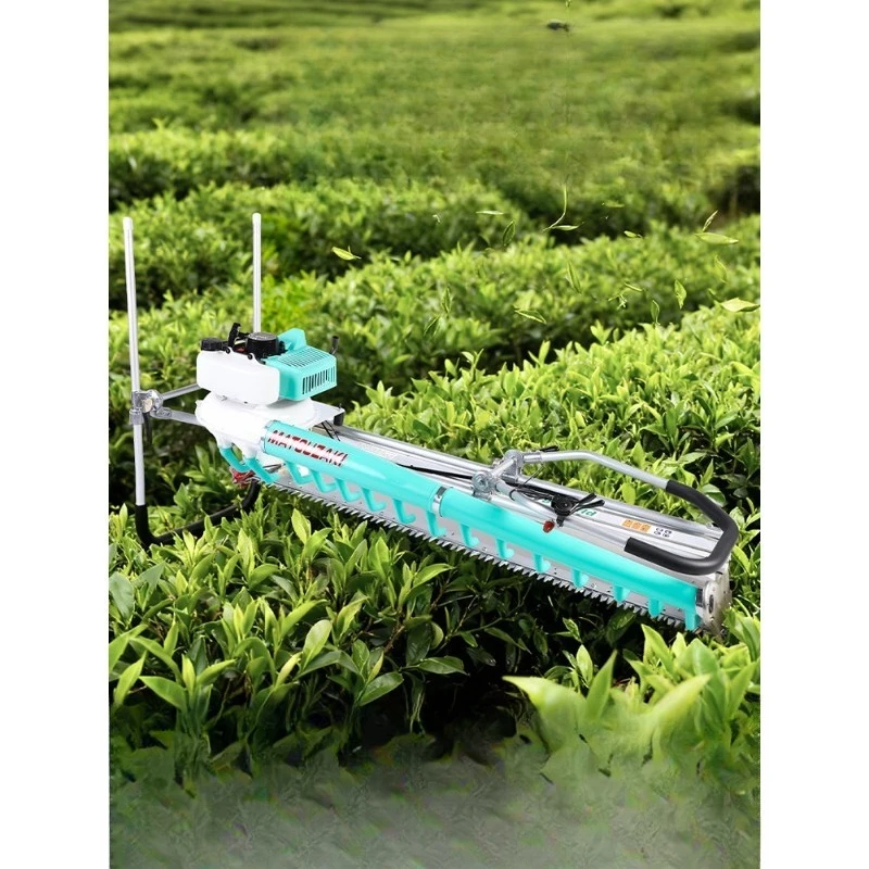 Double parallel arc trimmer, hedge trimmer, picker