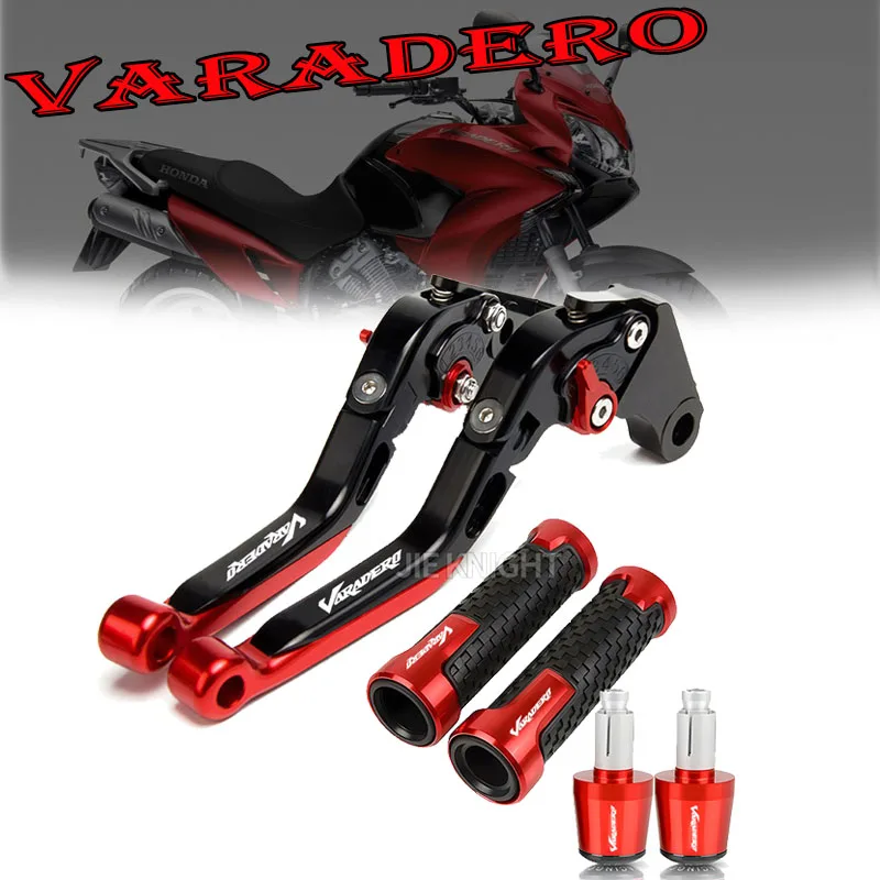 

FOR Honda XL 1000 XL1000 VARADERO 1999 2000 2001 2002 2003 -2013 Motorcycle CNC Adjustable Brake Clutch Levers Handbar End Grips