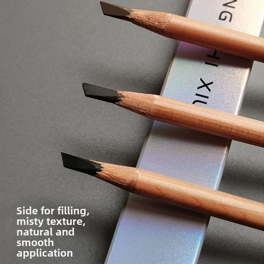 Nuova penna per sopracciglia dura per microblading, impermeabile, naturale, per sopracciglia selvagge, matita per potenziare la tinta, facile da applicare, trucco per definizione sopracciglia