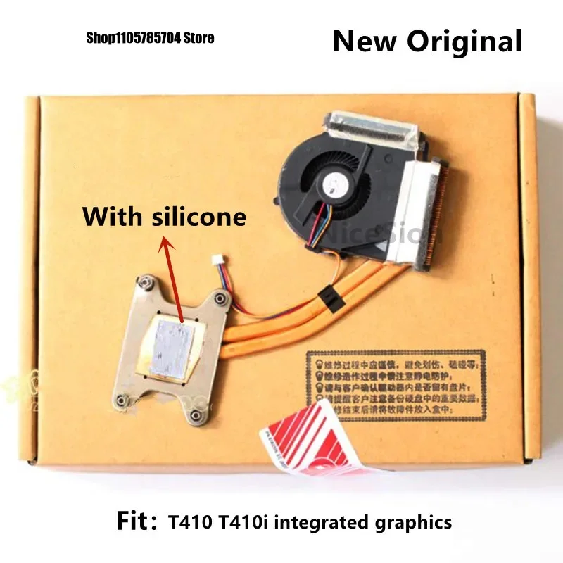 DL New Original For Laptop Lenovo ThinkPad T410 T410i CPU Cooling Fan with Heatsink Radiator 45M2723