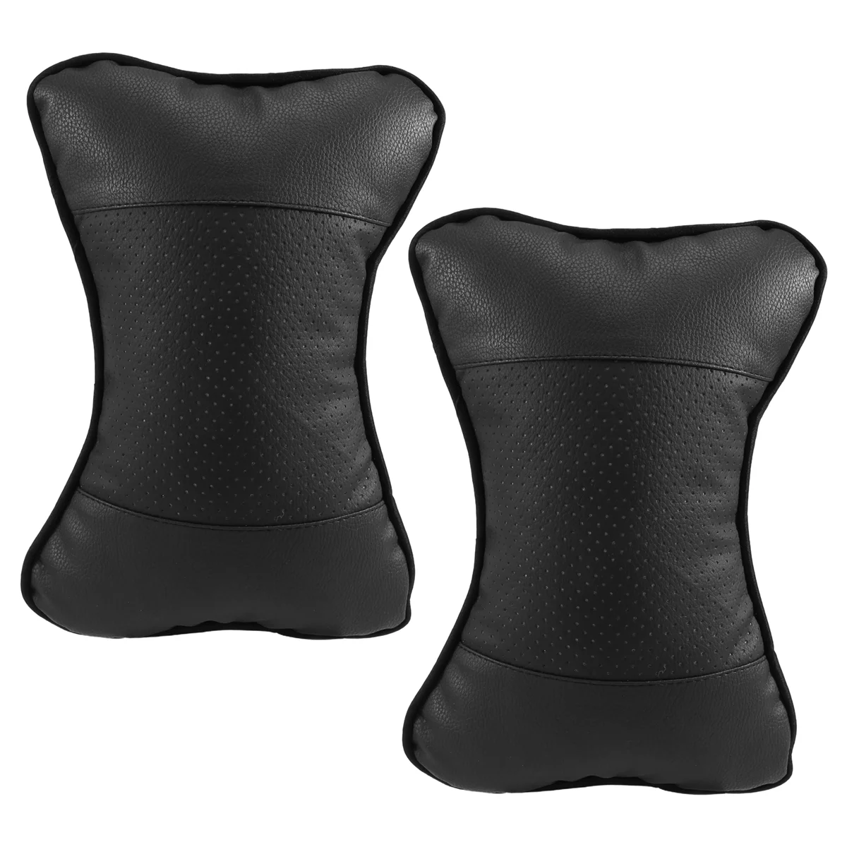 2Pcs Car Neck Pillow Breathable Head Rest Cushion Relax Neck Support Headrest Comfortable Soft Pillows for Travel