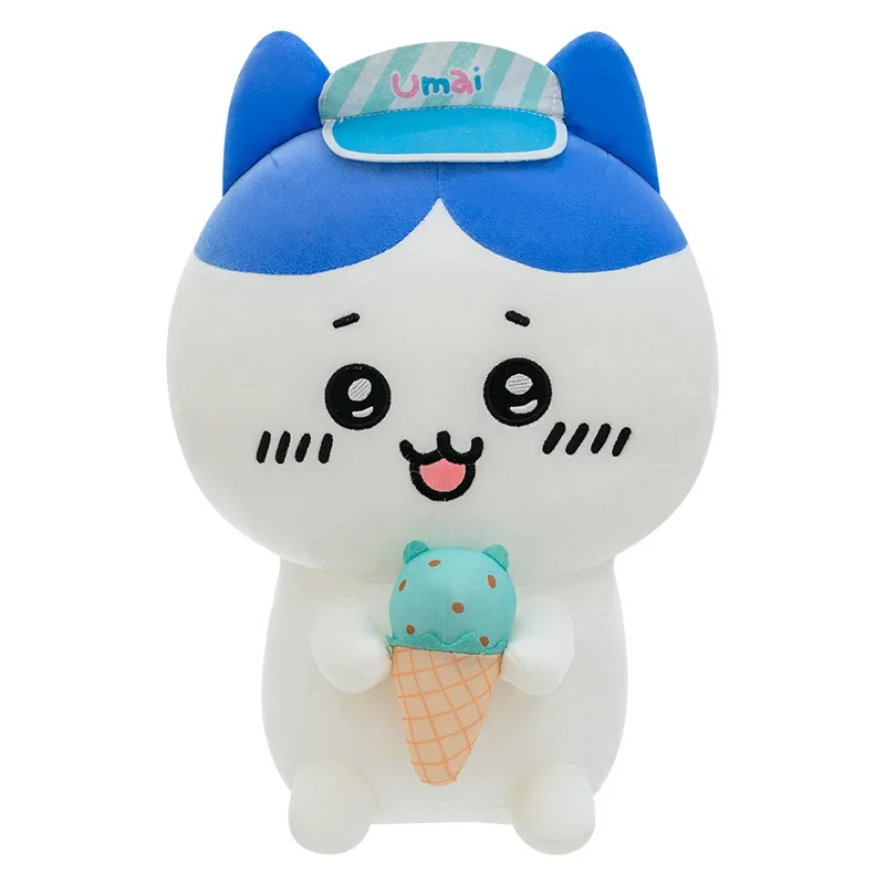 

Kawaii Ice Cream Themed Chiikawa Plush Toy Hachiware Stuffed Doll Usagi Plush Doll for Kids Birthday Gift Soft Cuddly