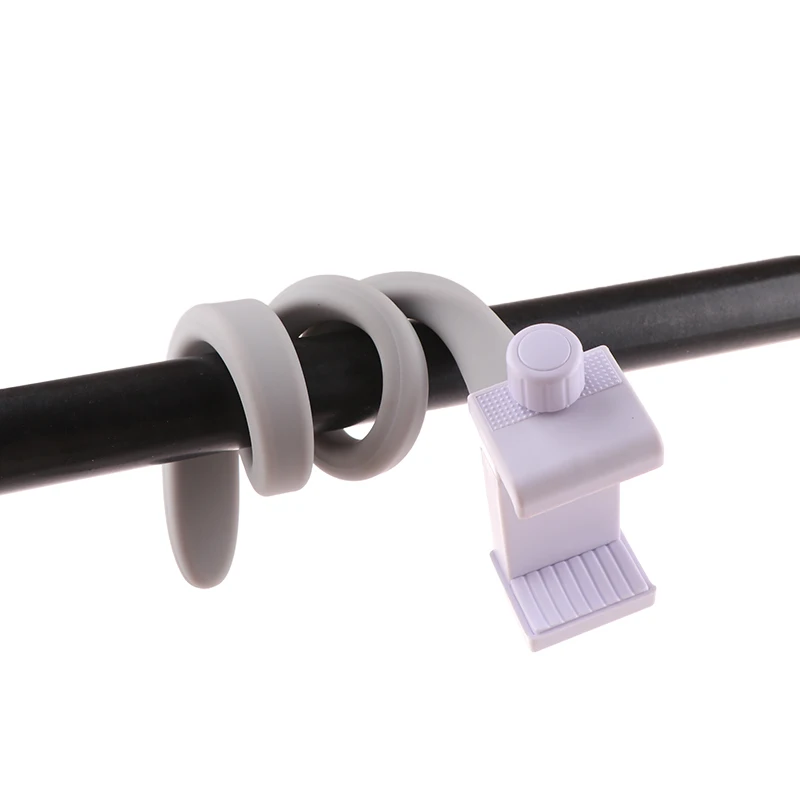 Baby Monitor Holder - Flexible Twistable Universal Webcam Stand Cradle Rod.