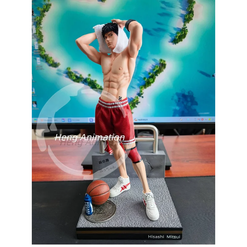 ما قبل البيع WizComics PinkBear سلام دنك ميتسوي هيساشي عمل الشكل أنيمي GK ذكر C نموذج تمثال مثير عصري كول