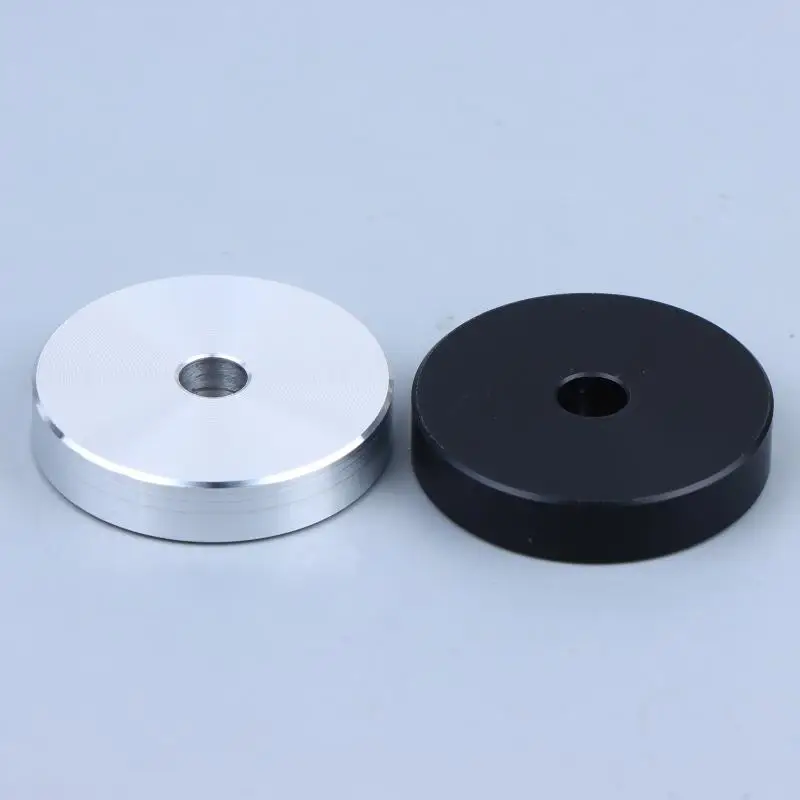New 45 Record Adapter For Turntable 7 Inch Vinyl Record Solid Aluminum Adapter Vinyl Record Players Turntables Accessories