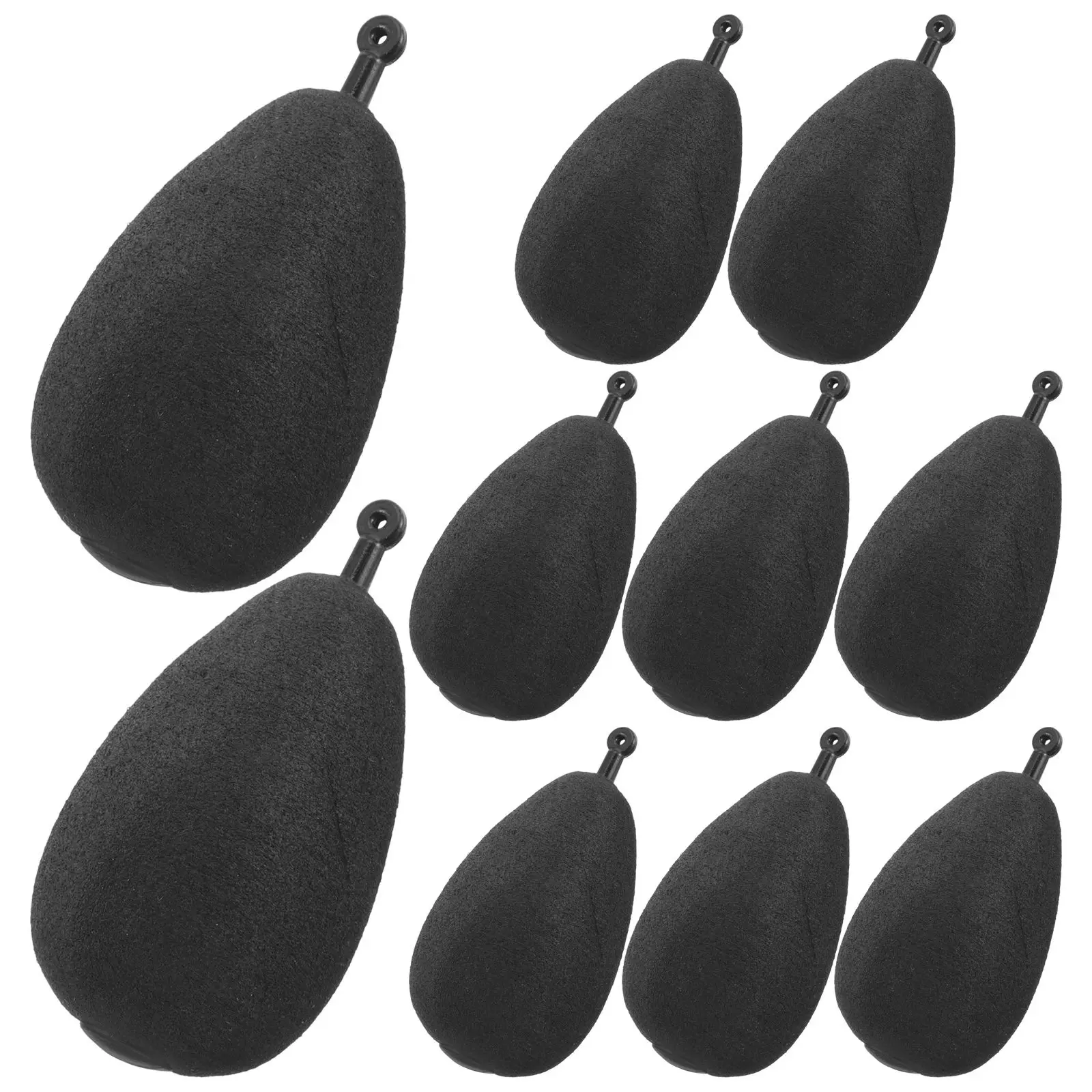 10 Pcs Fishing Float Visible Anchor Hook Ball Foam Non High Buoyancy Easy Find Catfishing Equipment