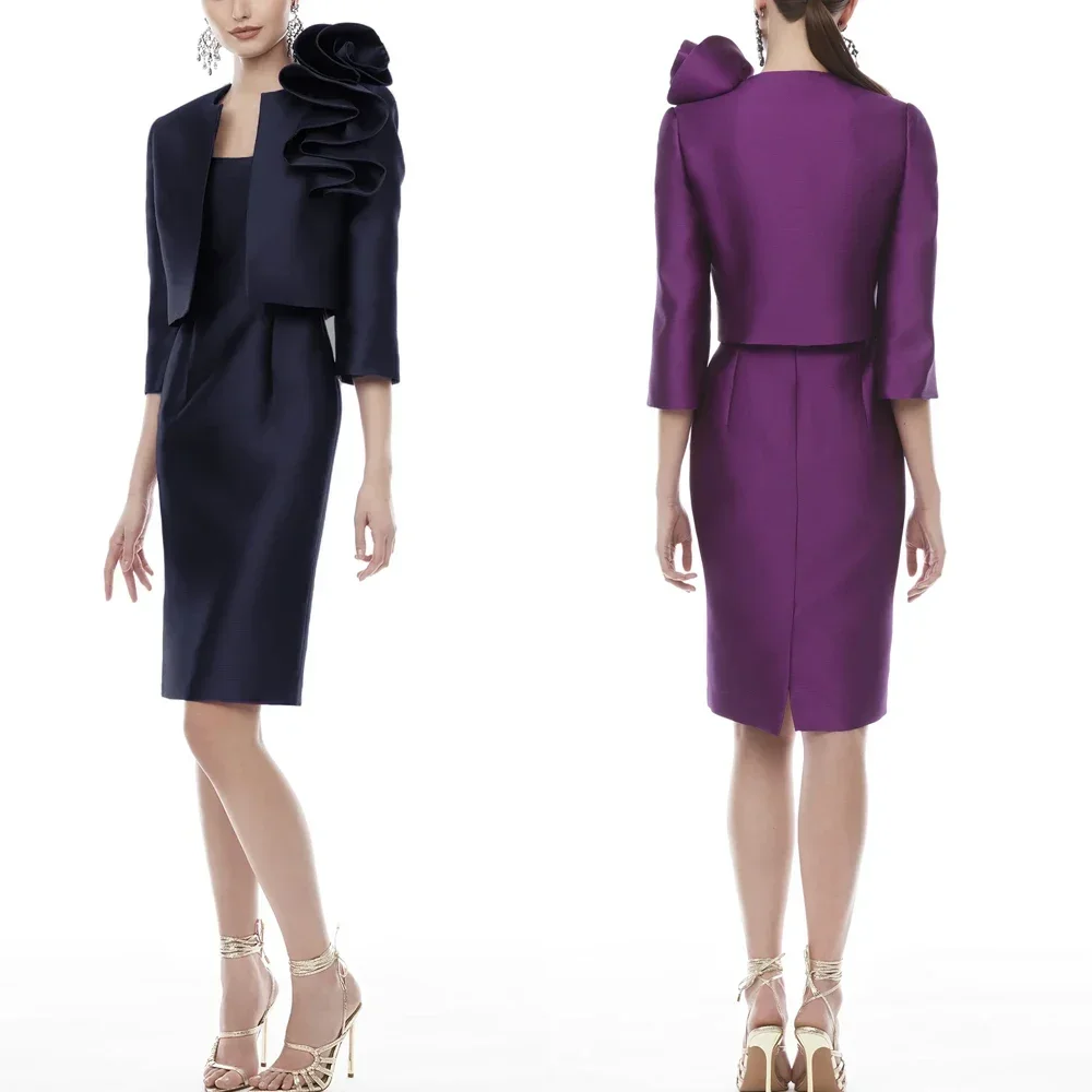 

Customized Sexy Elegant Dress Jacket A-Line Evening Dresses Formal Exquisite Occasion High Quality Prom Party Gowns for Women