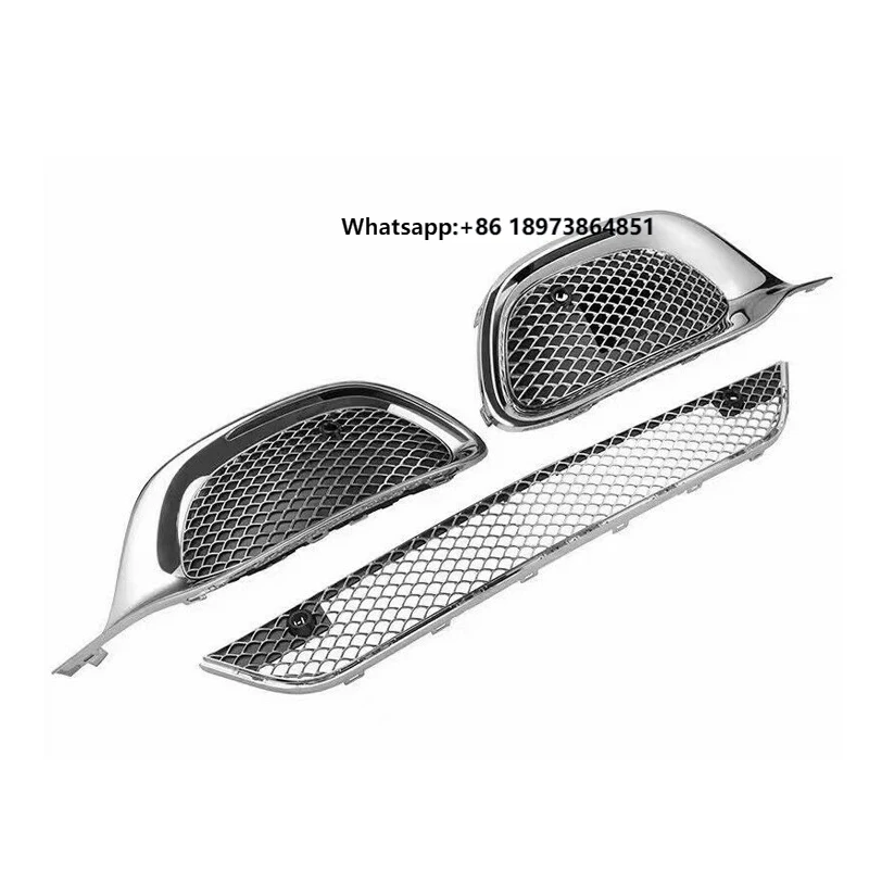 

Front Bumper Grille Kit for S-class W223 S480 S580 Upgrade to S680 2020- Car Mayb Style Exterior Mesh Net