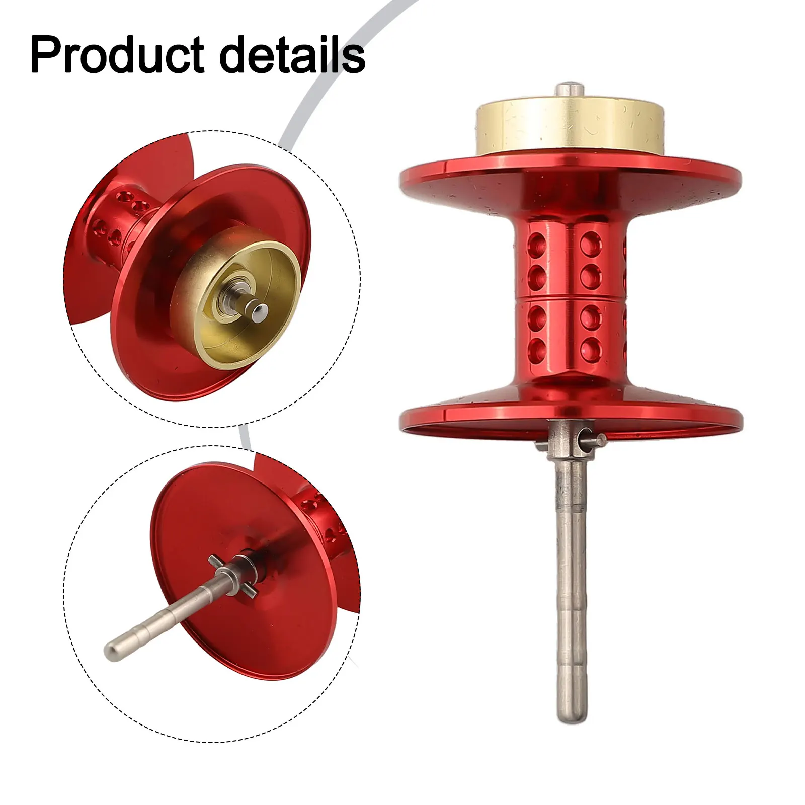 Spool Assembly Rocket Reel Part for salamandura for tatula for ct CS for daiwa for tatula for ct CS On Line Volume Rocket Reel