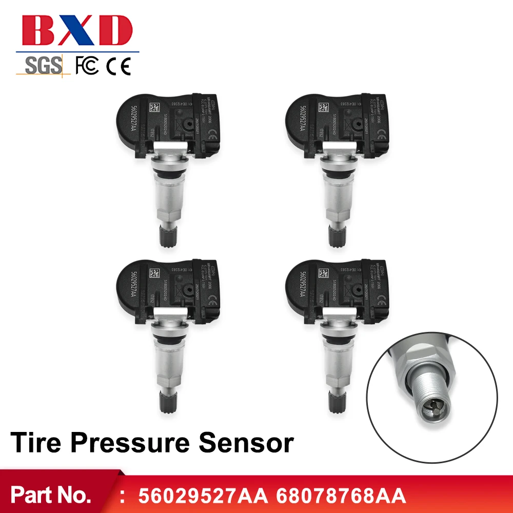 

56029527AA TPMS 1/4 шт. датчик контроля давления в шинах для Chrysler 300 Dodge Charger 2008 года Jeep Grand Cherokee