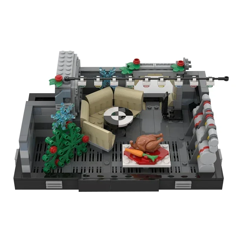 Star Movie Modello Moc Mattoni da costruzione UCS Falcon Tecnologia di vacanza Blocchi modulari Regali Giocattoli di Natale Set fai da te Assemblaggio