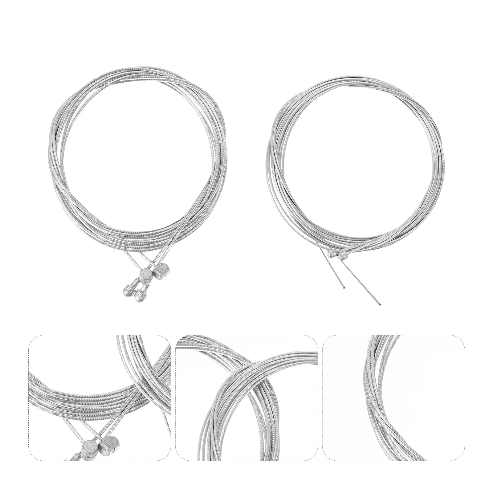 1Set Bike Brake Derailleur Cable Set Premium Steel Wire Shifter Cable Kit for Road Bike Accessories Accessories