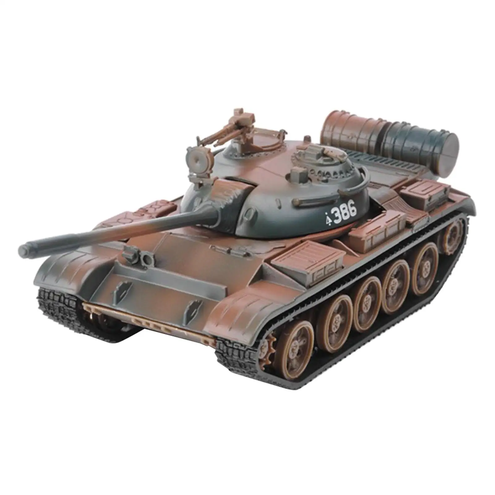 Diecast Alloy 1:43 T-55 Tank Model Building Simulation Gifts Home Decor