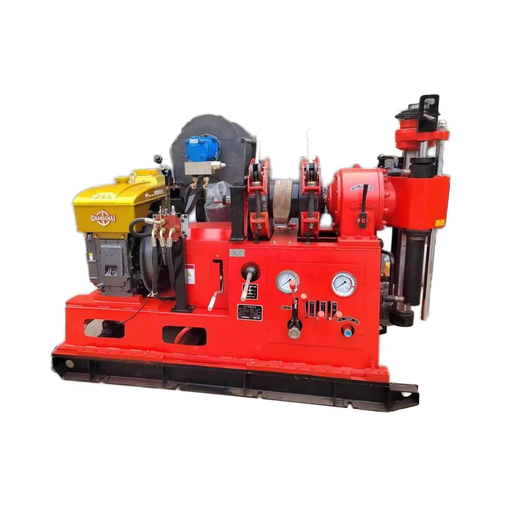 SPT Air-Powered Core Drilling Rig Machine With Engine And Motor For Percussion And Wire Line Drilling On Sale!