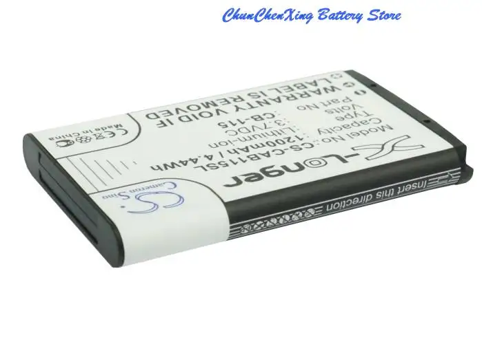 Batería Cameron Sino 100% nueva de 1200mAh CB-115 para CAT B100 4