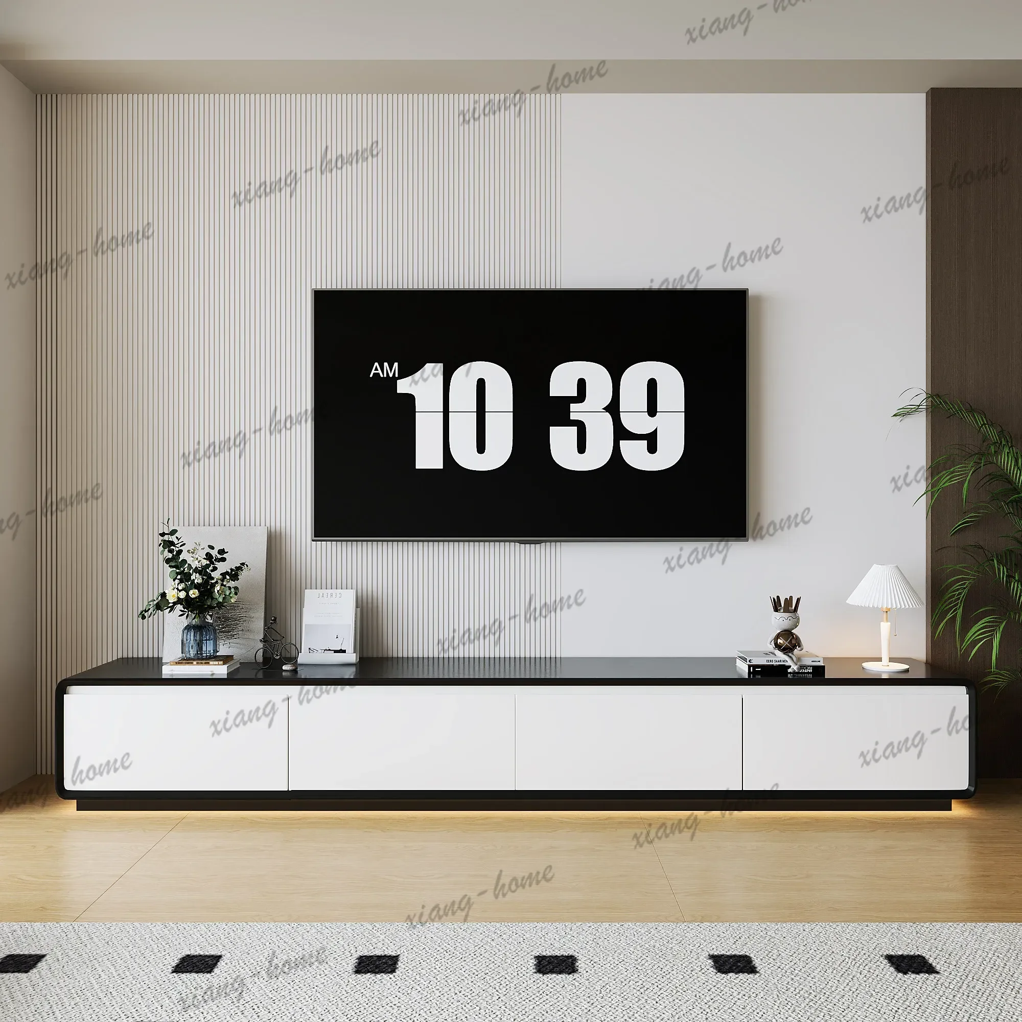 LSVertical Modern Tv Cabinet Entertainment Luxury Showcase Display Tv Cabinet Modern Design Stojaki Telewizyjne Home Accessories