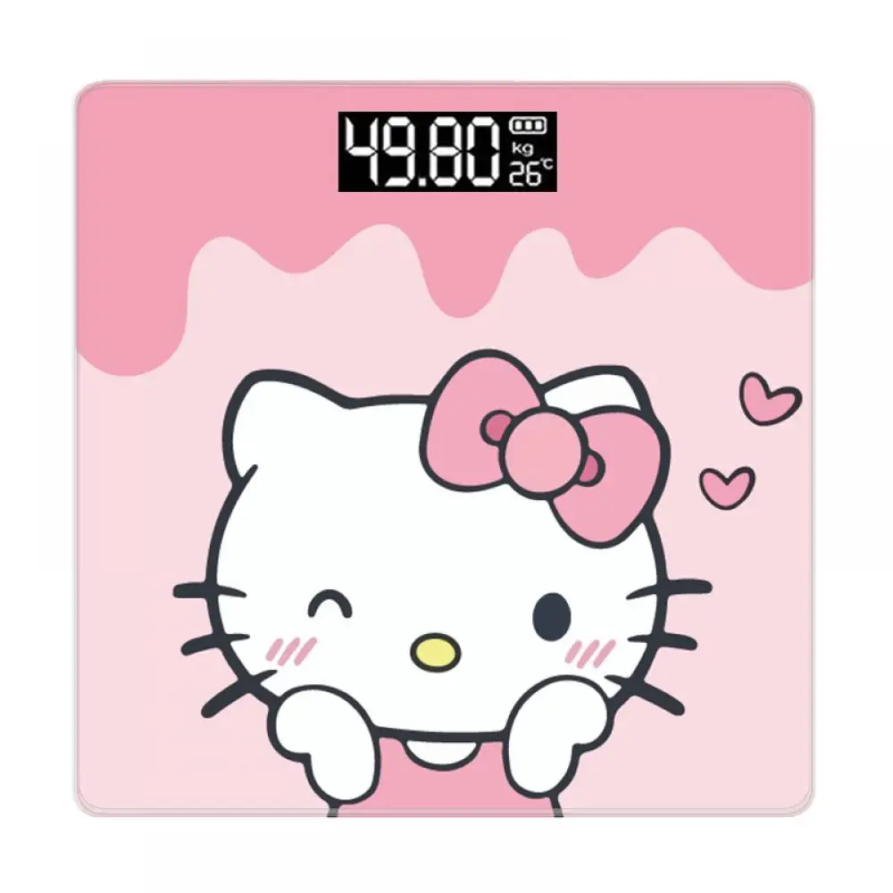 

Sanrio Smart Body Fat Scale, Hello Kitty Weight Scale Health Scale Battery-Powered and Rechargeable Household Body Scale