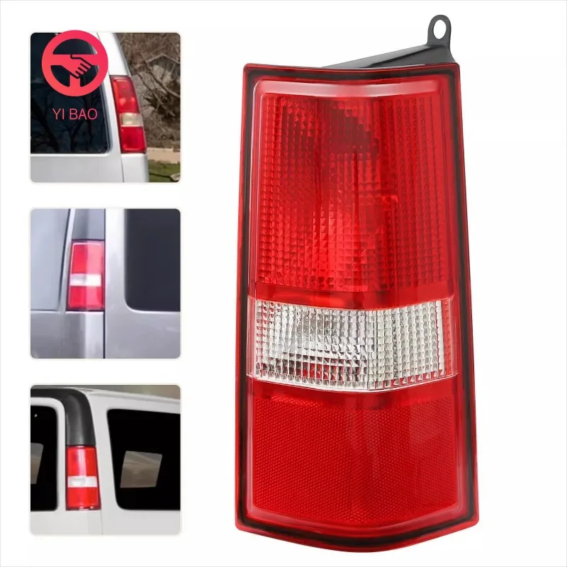GM2800214 Tail Light Cover For Chevrolet Express/GMC Savana 2003-2019 Rear Turn Signal Reverse Warning Light Cover Without Bulb