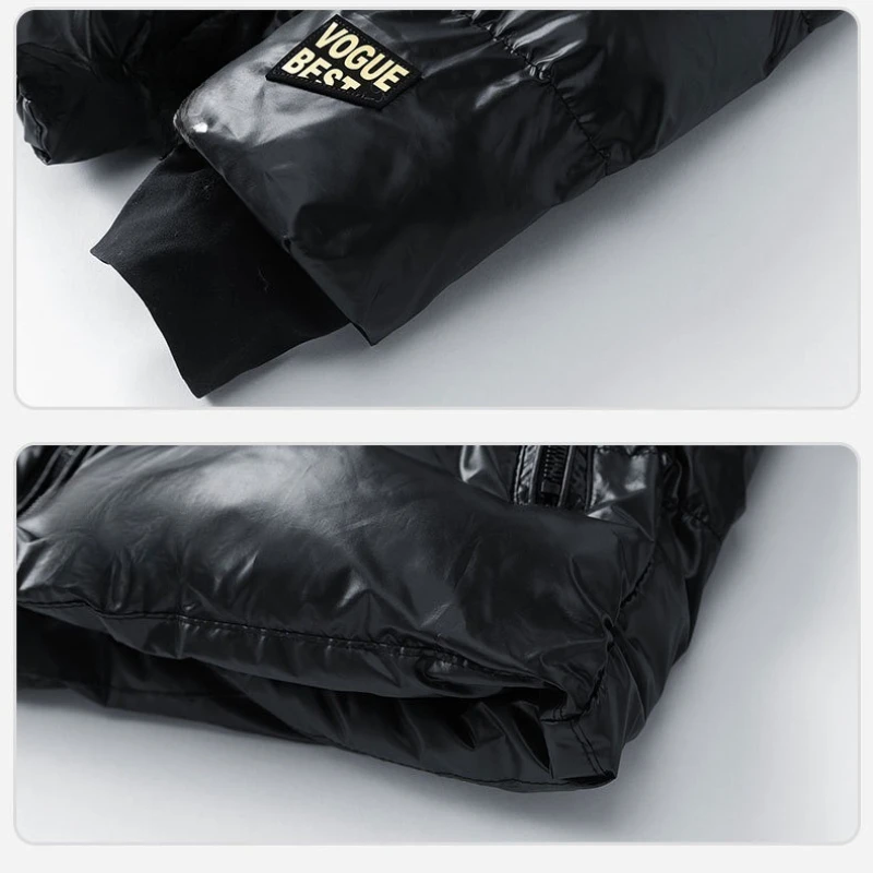 Men's Winter Autumn Coat Top Cotton Coat Hooded Thick Warm Solid Color Simple Comfortable Casual Fashionable New Niche Versatile