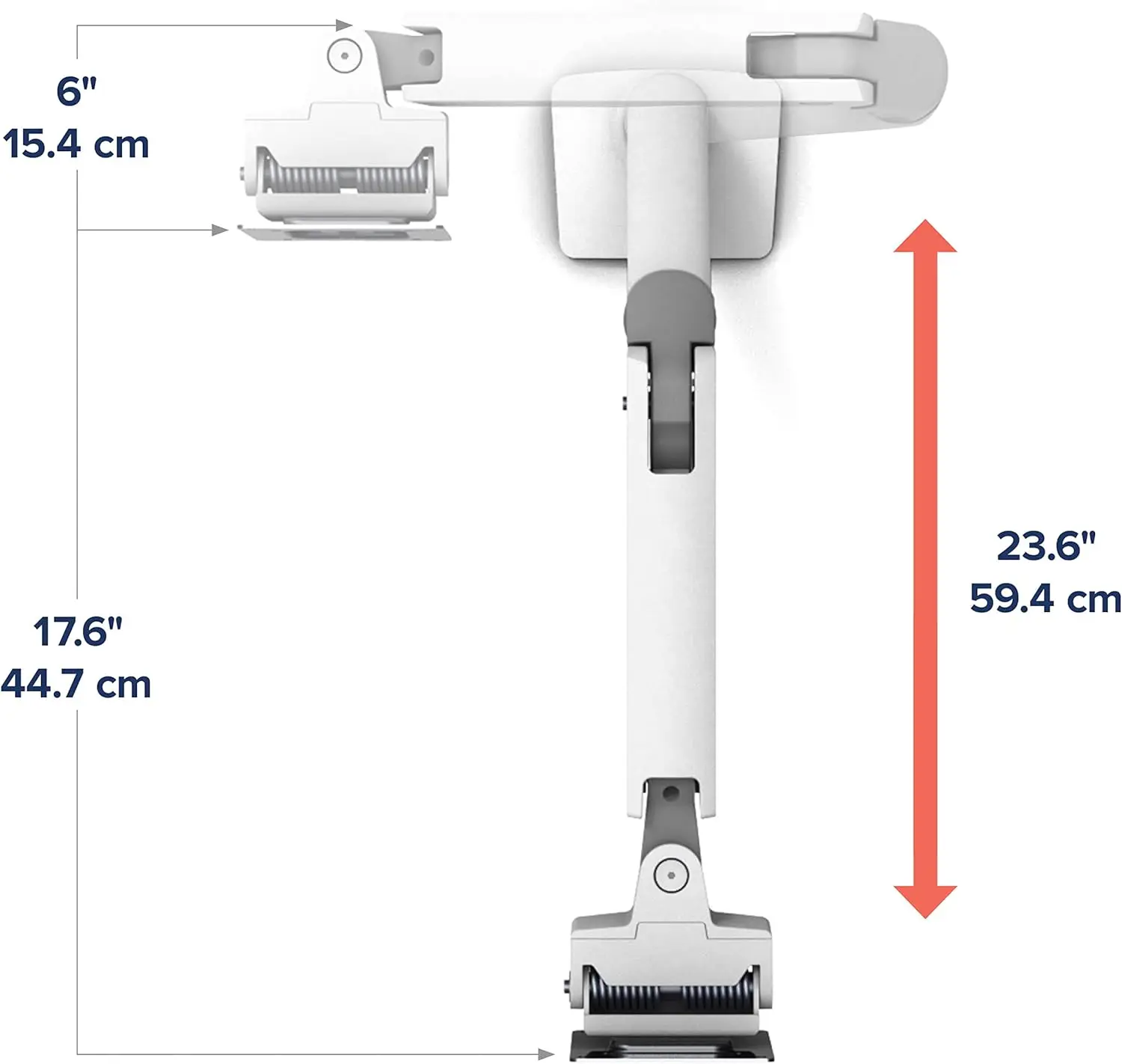 HX HD Premium Heavy Duty Gaming Monitor Arm, Single Monitor Desk Mount