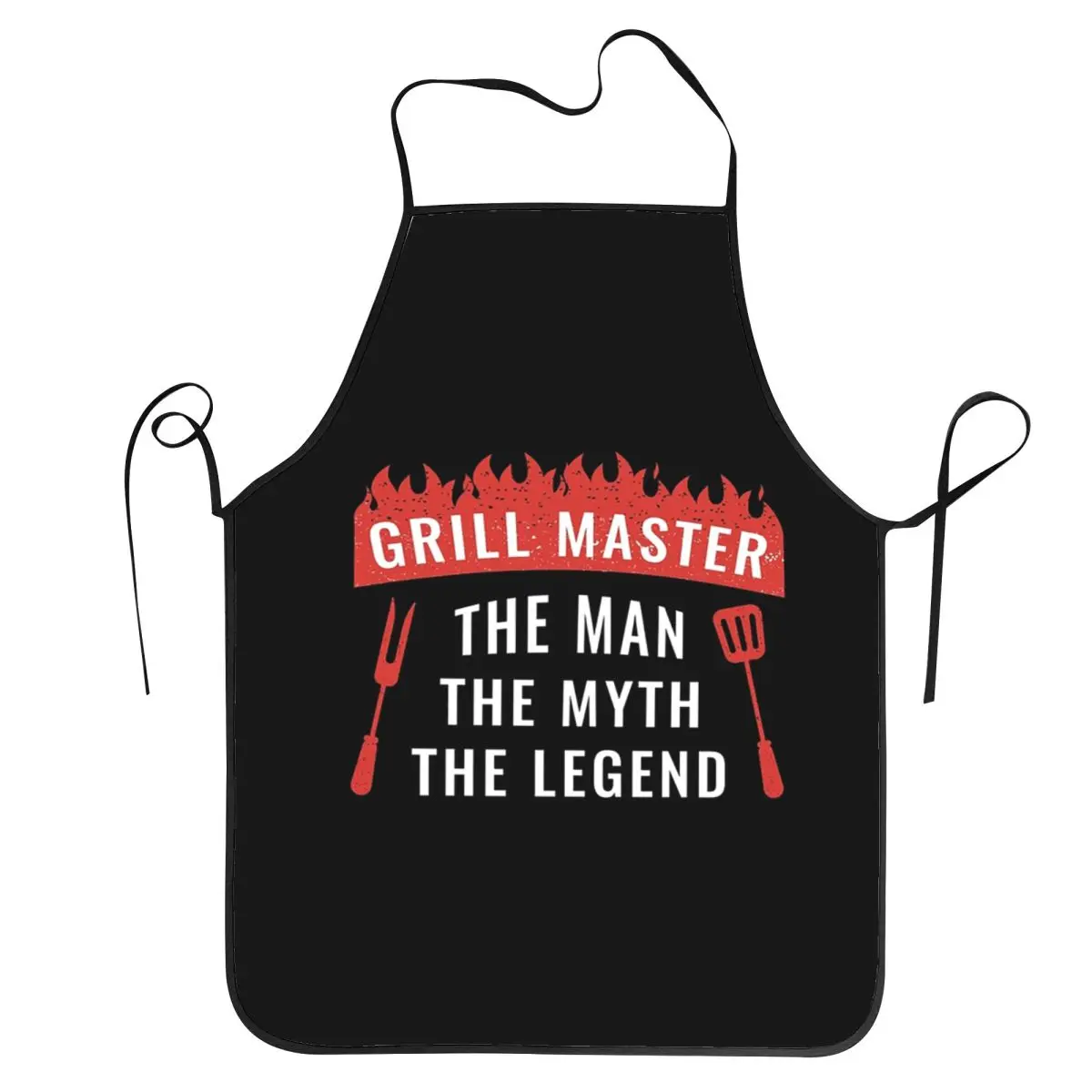 Dad The Man The Myth Grill Master Legend Apron Chef Baking Tablier Sleeveless Bib Kitchen Cleaning Pinafore for Women Men