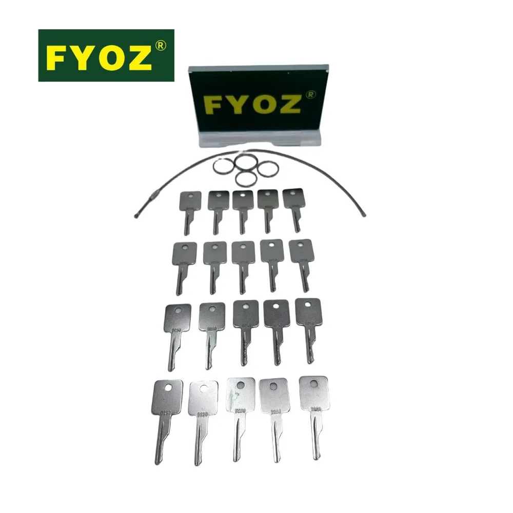 20PCS Ignition Key Set For Bobcat Skid Steer and For Genie Loader 6693241 D250 Part