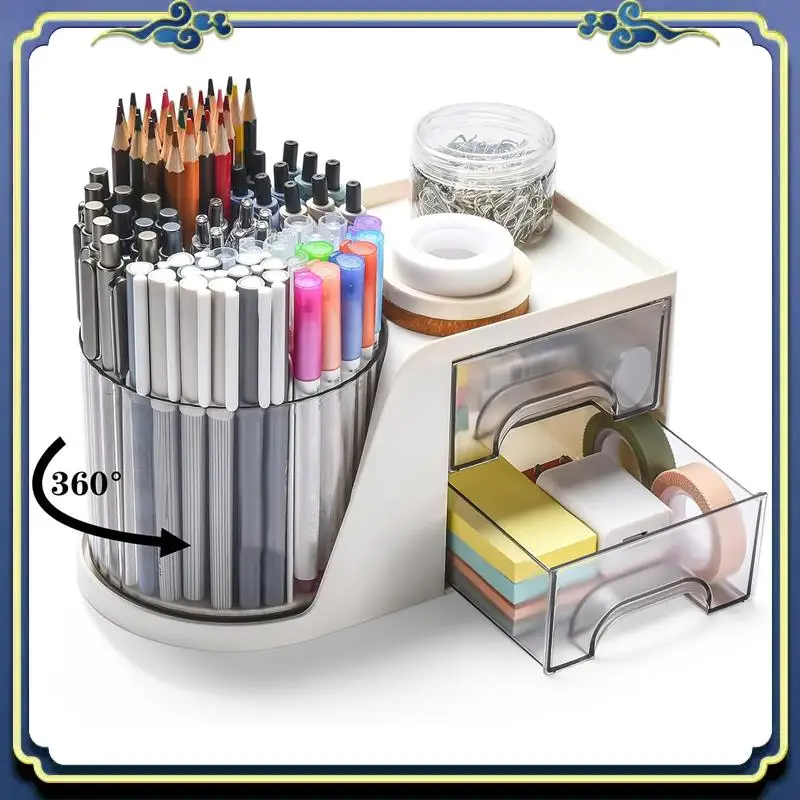 

Портативный настольный держатель для карандашей и карт, ящик для хранения для стола, органайзер для макияжа, офисные принадлежности, настольные аксессуары