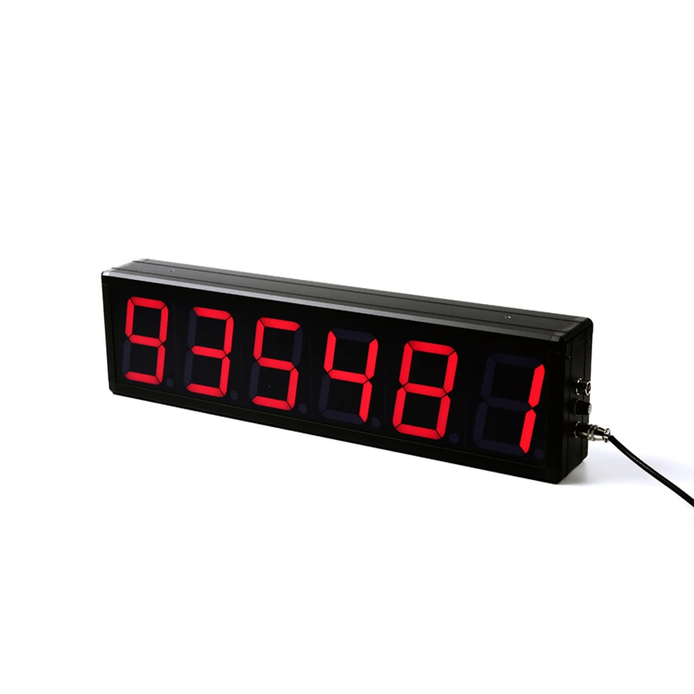 JDMS-D6 Digital Counting Speedometer RPM Meter Timer Hour Meter with Double Sides Display
