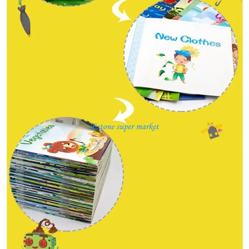 090b Livres développement pour enfants pour nourrissons / bébés Reading & Expression Capacité Formation Enfants English Livre