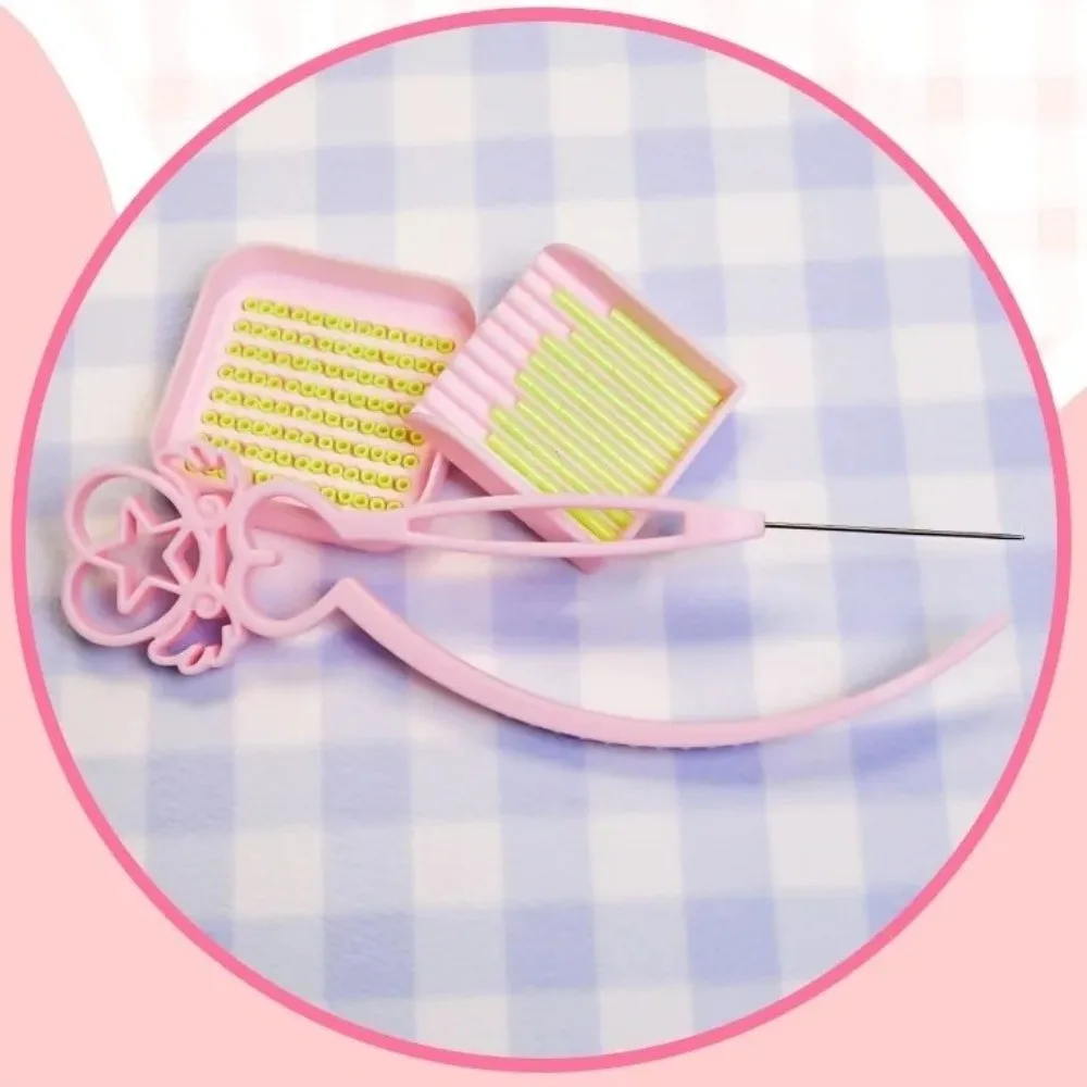 Creative Beads Clips Pen Tray Kits Efficient 2.6mm Beads Picking Tray Kit DIY Save Time Melting Beads Pegboards Household