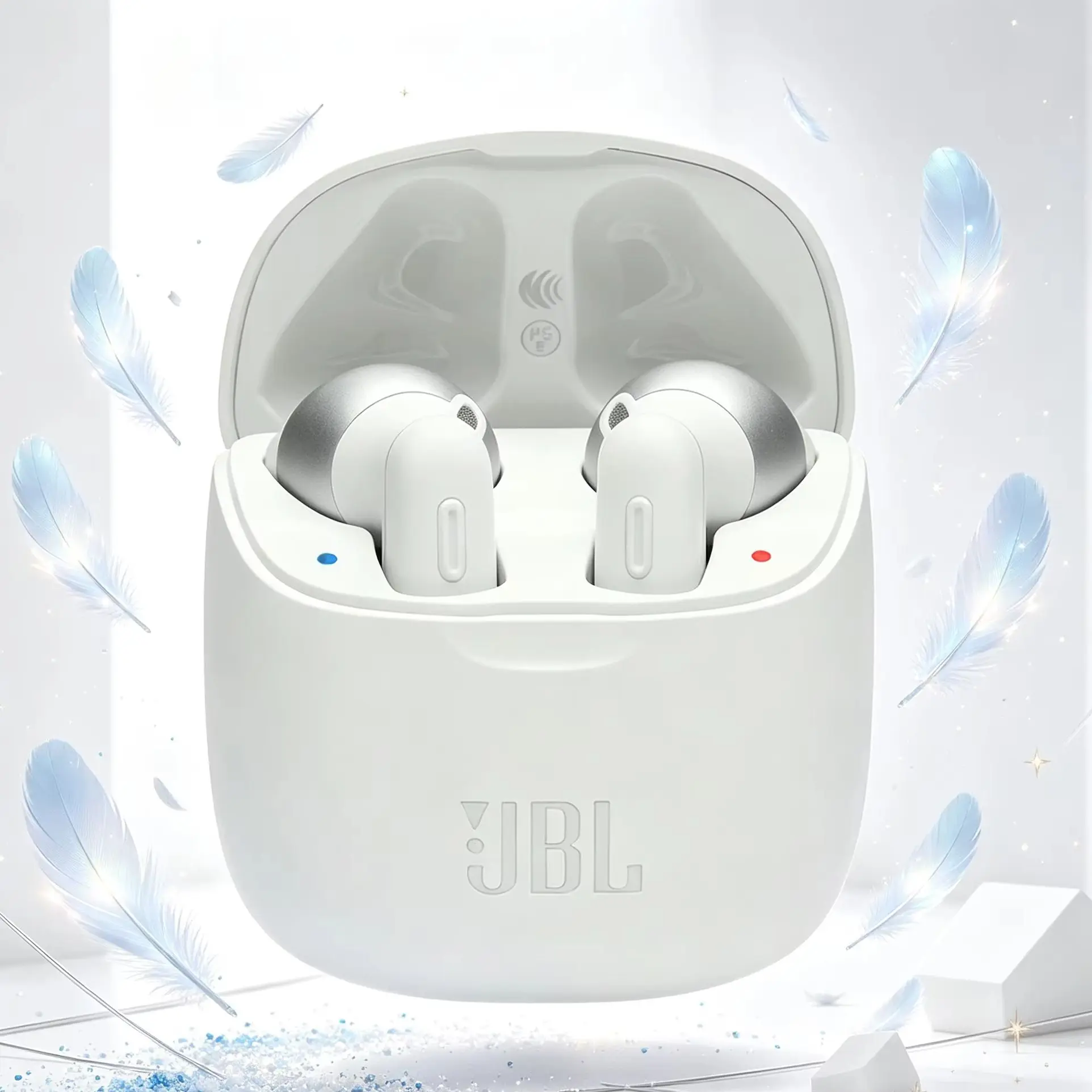 JBL Tune220 Acoustic Leakproof TWS Earbuds No Disturb Others Semi-in-Ear ENC Background Noise Reduction
