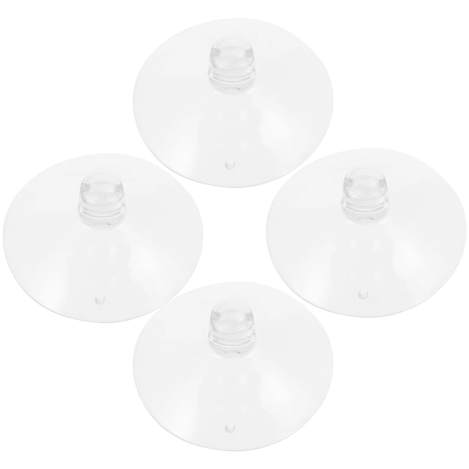 

4 pcs Rubber Cups Replacement Transparent Clear Strong Durable for Guitar Support Stand Holder Replacement Suction Cup