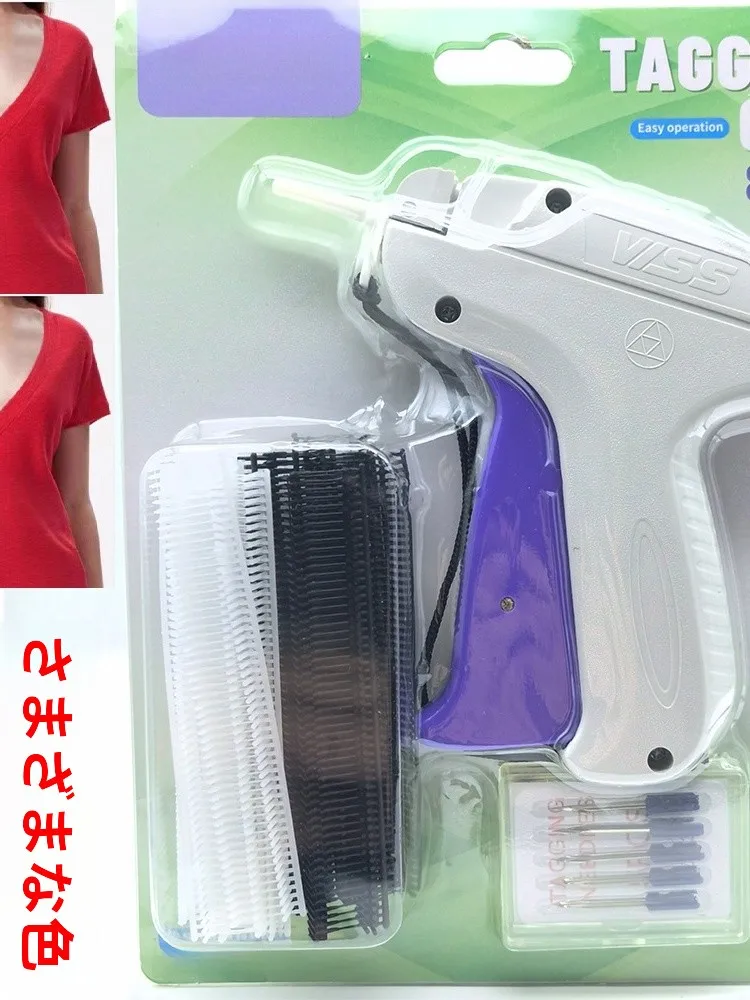 

Портативный ручной швейный пистолет, пистолет для этикеток для одежды, бирки, модные аксессуары, пояс, шляпа, шарф, другие аксессуары