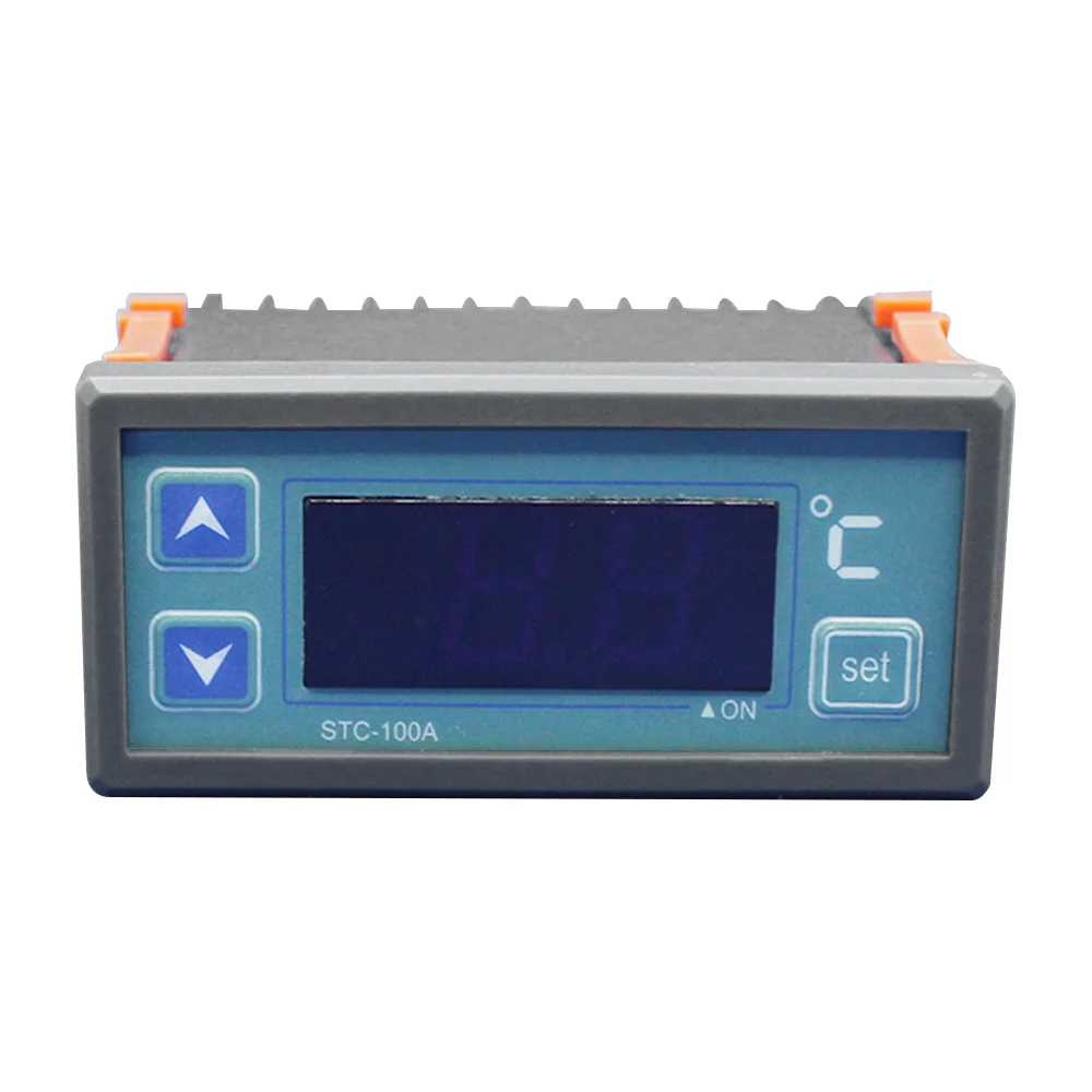 STC-100A LED Digital Thermostat Temperature Controller AC 220V Thermoregulator Heating Cooling for Incubator with NTC Sensor