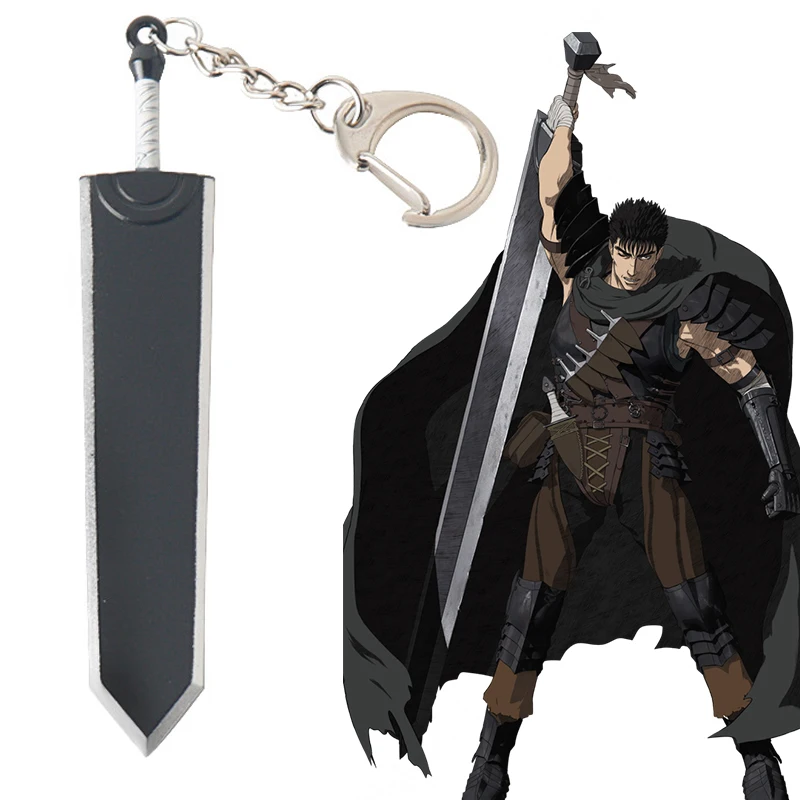 Anime Berserk Anime Pendentif Chaîne Figure, Arme Gess, Voiture SR, Anneau Continent, Accessoire Bijoux, Accessoires Cadeaux pour Fans