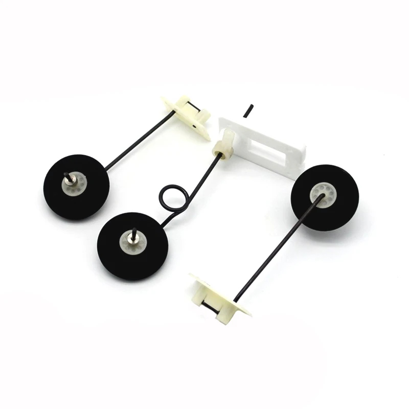 1 ensemble pour modèle d'avion libérateur Freewing, Kit d'assemblage de train d'atterrissage avant et arrière, volant, pièce de bricolage pour avion de ventilateur canalisé RC