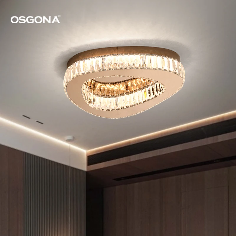 

New Design Gold High Ceiling Stainless Steel Led Ceiling Light Spotled Light Spotround Ceiling Lamp for Indoor Home Lighting