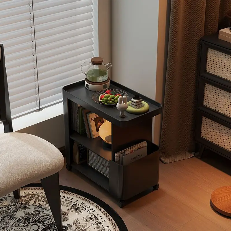 

removable, side table, trolley, living room, household, small apartment, storage, bedside table