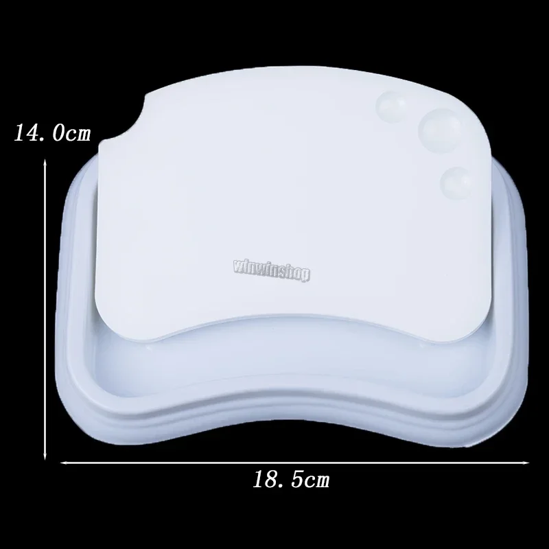 

Newst Dental Laboratory Porcelain Watering and Thermal Insulation Moisturizing Plate Palette For Dental Laboratory Dentist Tools