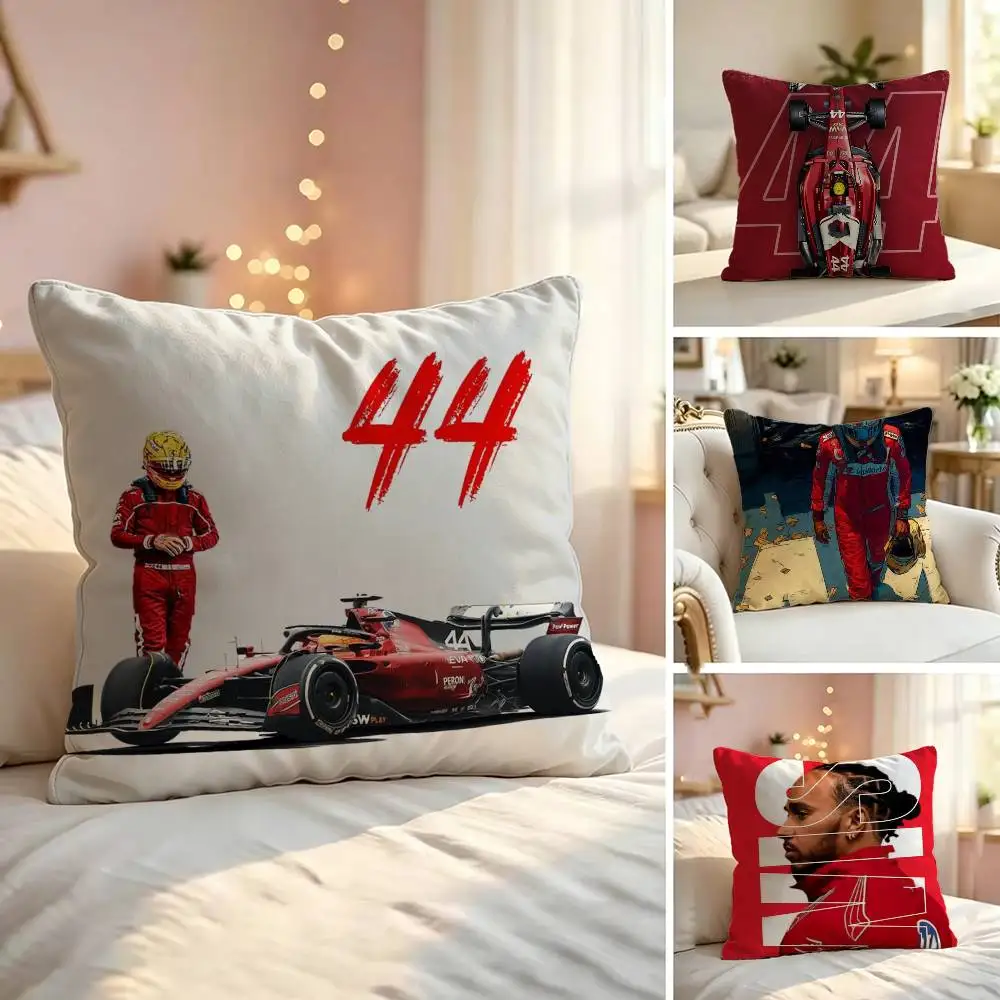 44 L-Lewis H-Hamilton-S Pillow Case Sofa Living Room for Bedroom Headboard Backrest Cushion Square Nap Time