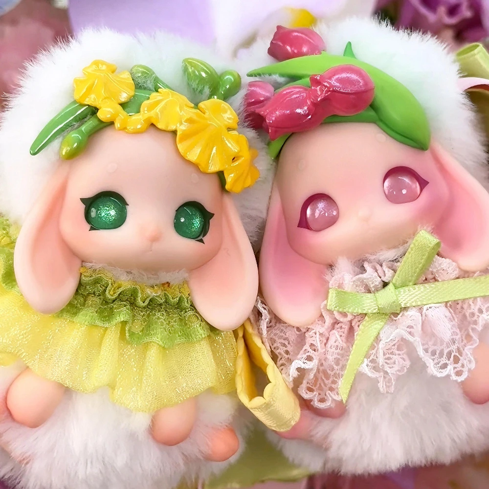 

Ratutu Bloom Series Blind Box Cute Mystery Box Pendant Keychain Action Figure Anime Doll Surprise Bag Collection Model Gifts Toy